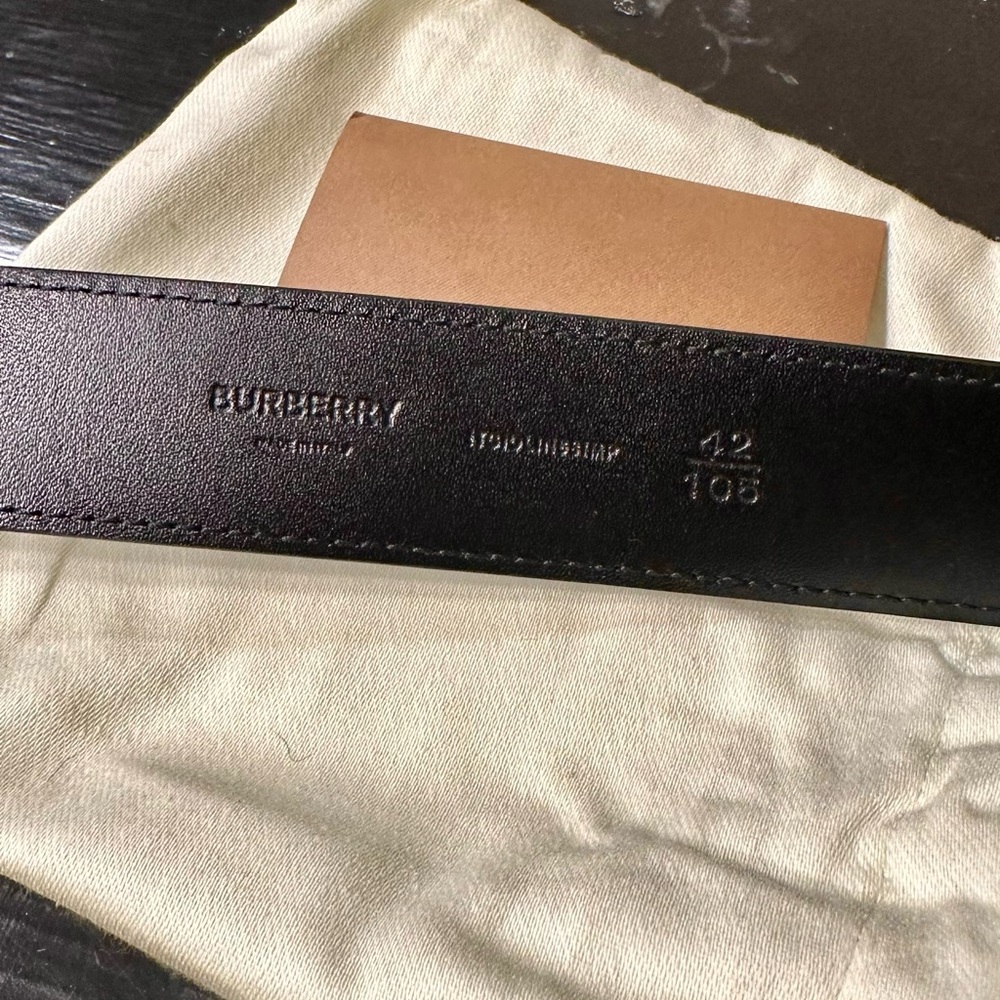Burberry TB Monogram Outline Belt EU105 - Picture 5 of 5
